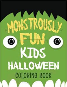 Halloween Monster Coloring Book