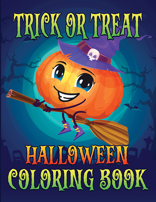 Trick or Treat Coloring Book